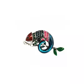 Брошь "Хамелеон"