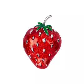 Брошь "Клубника"
