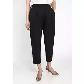 Брюки-бананы однотонные