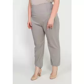 Брюки-бананы с эластичным поясом