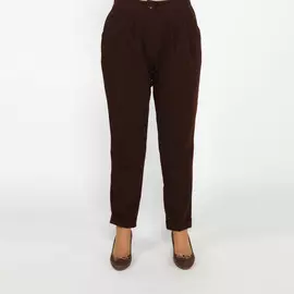 Брюки на резинке прямые и с карманами