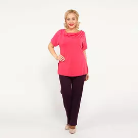 Брюки на резинке с поясом