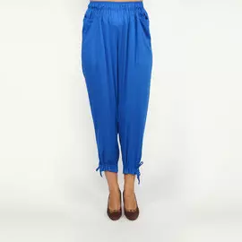 Брюки оригинального дизайна с резинкой