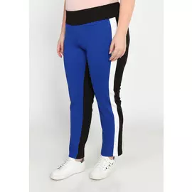 Брюки с лампасами на широком поясе кокетке