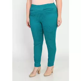 Брюки с жаккардовым узором