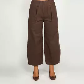 Брюки широкие с большими карманами