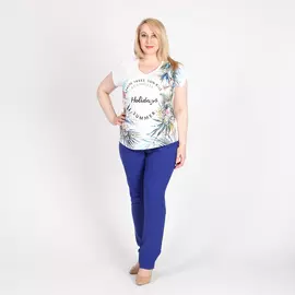 Брюки зауженного кроя на молнии