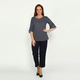 Брюки женские с лампасами