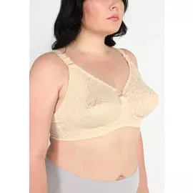 Бюстгальтер комбинированный с кружевом