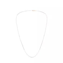 Цепь серебряная "Сверкающий водопад"