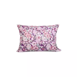 Чехол для подушки стеганый "Цветочное искушение", фиолетовый