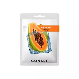 Consly Выравнивающая тон тканевая маска, 20мл