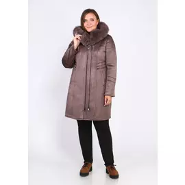 Дубленка с мехом лисы