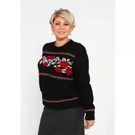 Джемпер женский с рисунком