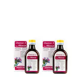Эликсир Омега-3 для легких, 2 шт.