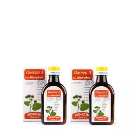 Эликсир Омега-3 для желудка, 2 шт