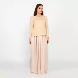 Юбка-макси со сборкой