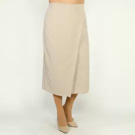 Юбка оригинального кроя на молнии