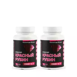 Капсулы Омега-3 для снижения уровня холестерина, 2 шт.