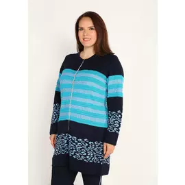 Кардиган на молнии с анималистичным рисунком