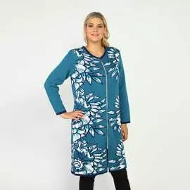 Кардиган с цветочным узором