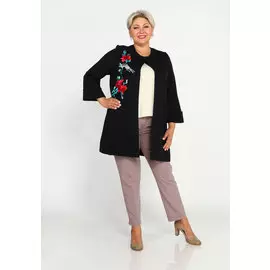 Кардиган с яркой аппликацией