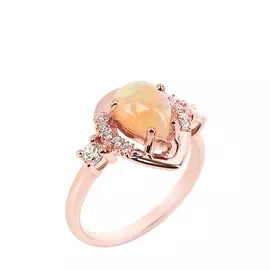 Кольцо серебряное "Афродита"