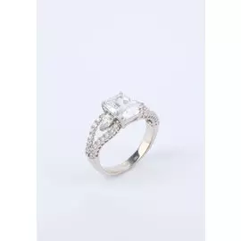 Кольцо серебряное "Благородная классика"