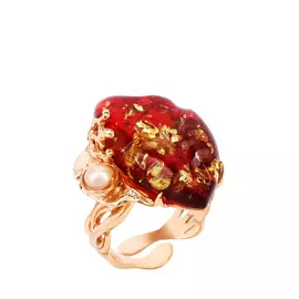 Кольцо серебряное "Чувственная грация"