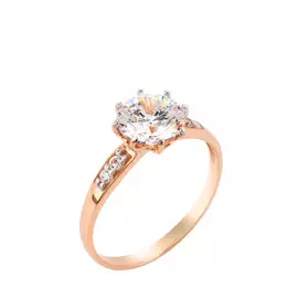 Кольцо серебряное "Элегантность"