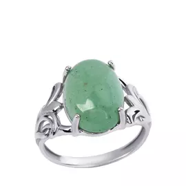 Кольцо серебряное "Лучиана"