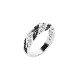 Кольцо серебряное "Таинственный миг"