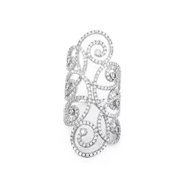 Кольцо серебряное "Величие"