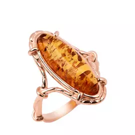 Кольцо серебряное "Волна очарования"