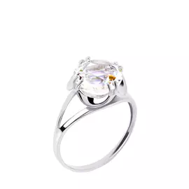 Кольцо серебряное "Жаклин"