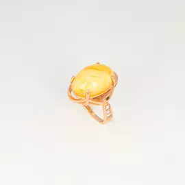 Кольцо «Янтарный образ»