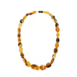 Колье "Янтарный калейдоскоп"