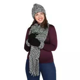 Комплект аксессуаров "Лолла" перчатки+шарф+шапка универсальный размер