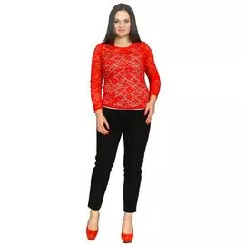 Комплект «Ажурные розы»: блуза и топ