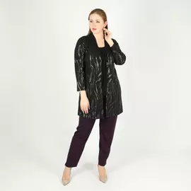 Комплект: блуза и кардиган с пайетками