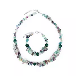 Комплект (бусы+браслет) "Аннет"