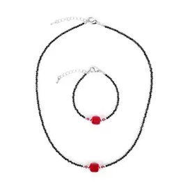 Комплект (бусы, браслет) "Мэри"