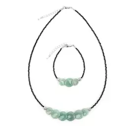 Комплект (бусы,браслет) "Роскошная история"