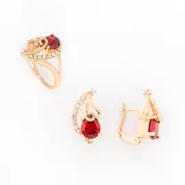 Комплект украшений «Пламя любви»