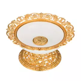 Конфетница на ножке "Плюмаж"