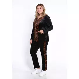 Костюм с леопардовым принтом