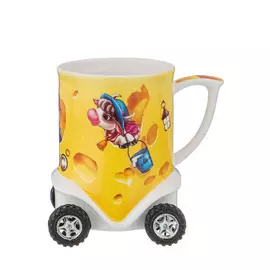 Кружка на колёсиках, 350 мл