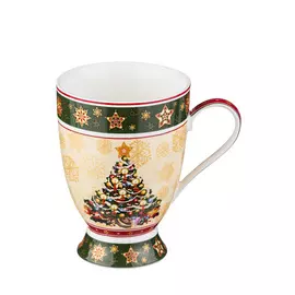 Кружка с новогодним дизайном, 370 мл