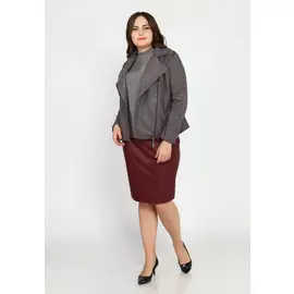 Куртка-косуха женская из эко-замши