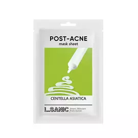 L.SANIC Тканевая маска против постакне, 25 мл